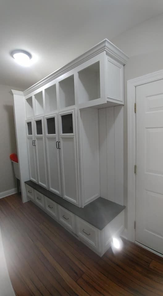 After a completed custom cabinet builders project in the  area