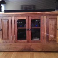 After a completed custom cabinet maker project in the  area